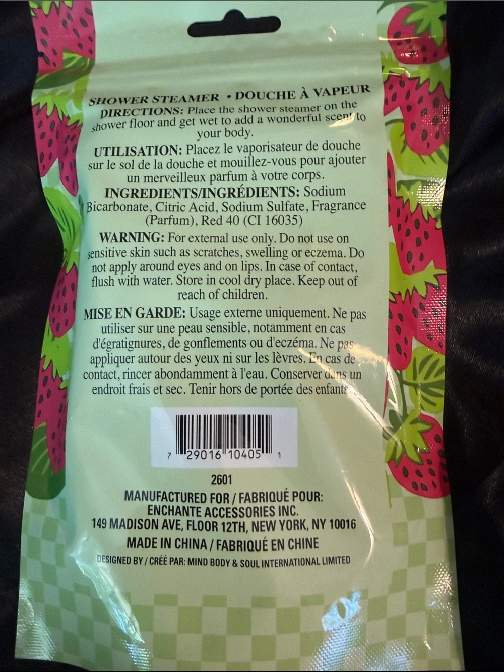 Strawberry Scented Pink Shower Steamers